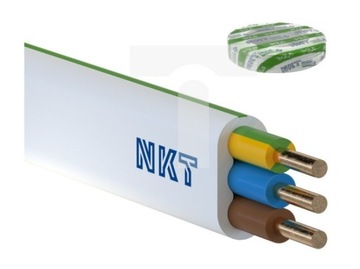 Kabel YDYp 3x2,5mm2 NKT instalPLUS, rolka 100m