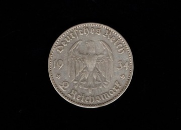 2 marki 1934 J Niemcy