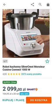 Robot kuchenny  Silver  Crest conect