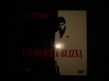 "CZŁOWIEK Z BLIZNĄ"-DVD - OKAZJA!!