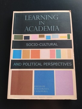 Learning in academia - socio-cultural