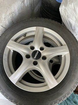 Koła zimowe opony 205/55/16 audi 5x112