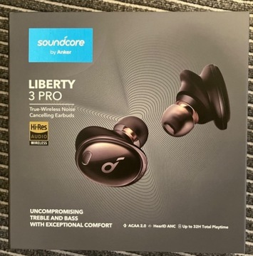 SoundCore Liberty 3 pro czarne