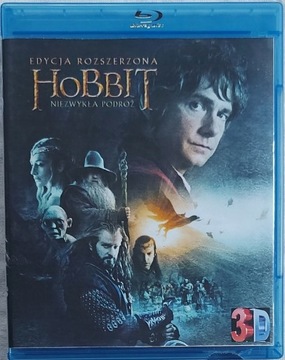 Hobbit Niezwykła Podróż płyta Blu-ray 3D PL