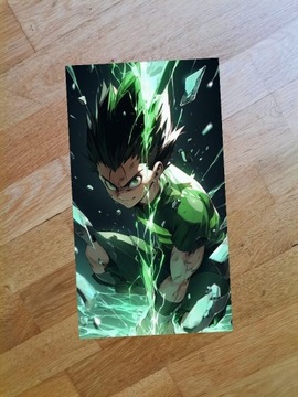 Plakat 21x29cm HunterxHunter anime manga unikat