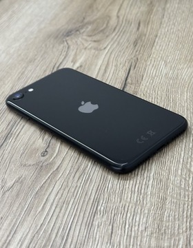 iPhone SE 2020 64GB 2-gen Black Bateria 100% Kond.