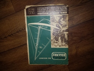 Stare czasopismo schemat z 1951 R młody żeglarz 