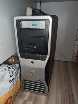 Homelab serwer dell  2 X5660 108GB RAM 5xHDD T7500