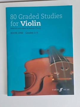 Etiudy skrzypcowe 80 graded violin studies