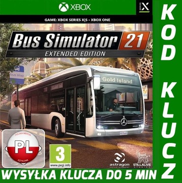 Bus Simulator 21 - Extended Edition PL XBOX KLUCZ