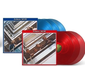 The Beatles  Colored 3 x lp Red & 3 x lp Blue