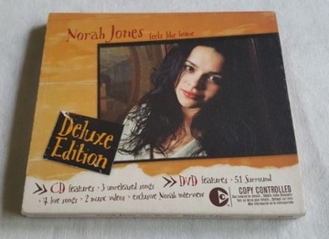 NORAH JONES Feels Like Home CD+DVD Deluxe edit. EX