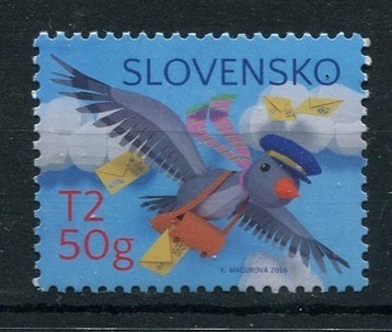 Słowacja 2016 Pof 612 **, Filatelistyka