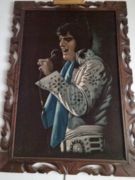 Arras, obraz na materiale Elvis Presley King