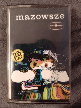 kaseta MAZOWSZE - 25 LAT - dobry stan