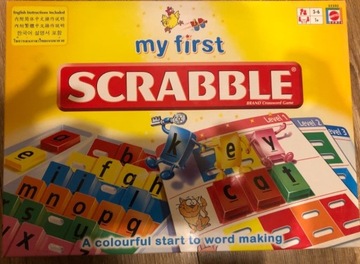 MY FIRST SCRABBLE 