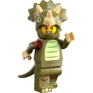 LEGO Minifigures Seria 25. Triceratops NOWY