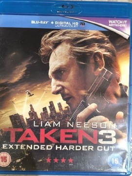Taken 3 Extended Harder Cut Blu-ray 