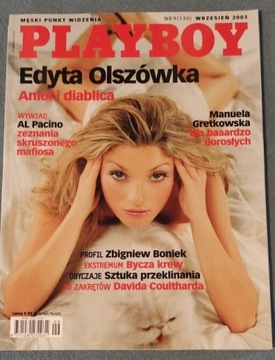 Playboy Nr 09/2003 Edyta Olszówka 