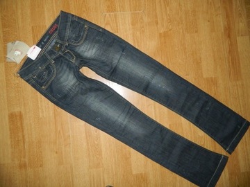 CROSS Paris spodnie jeansowe roz 26/34