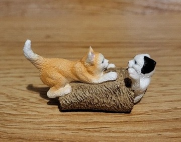 Schleich bawiące się kotki figurka wycofana 2011
