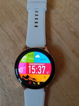 Smartwatch LW77 kolor koperty złoty