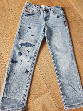 Spodnie jeansowe Desigual rozm. 110/116