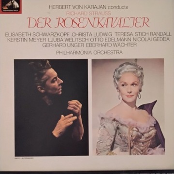  Richard Strauss: Der Rosenkavalier, Karajan 4LP 