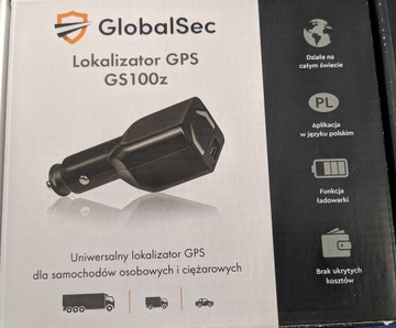 Lokalizator GPS GS100z + serwis na rok