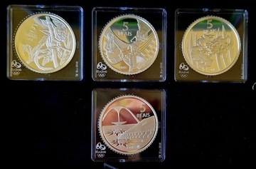 Oficjalne srebrne monety Igrzysk Olimpijskich Rio 2016