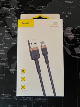 Baseus Kabel USB Lightning 1,5A iPhone 6 7 8 X 10