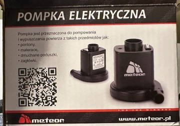 Pompka do materaca elektryczna meteor