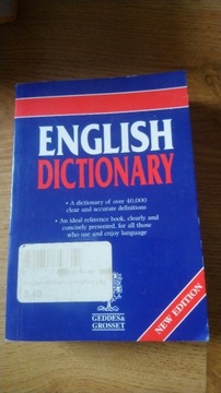 English Dictionary 100,000 słów kieszonkowy EN-EN