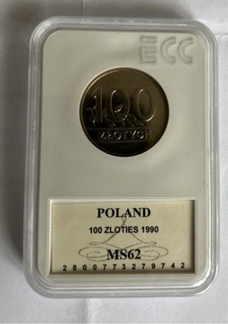 100zł 1990r Moneta