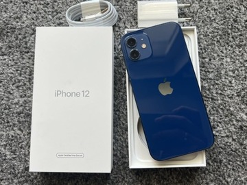 iPhone 12 64GB PACIFIC BLUE Niebieski Bateria 95% 