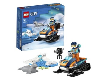 LEGO City 60376 Skuter śnieżny badacza Arktyki