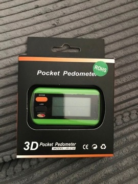 Krokomierz ROHS 3D Pocket Pedometer JS-218