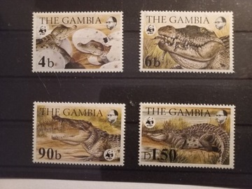 Znaczki Pocztowe Fauna Gambia WWF