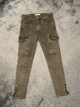 Spodnie jeansowe skinny Zara . Rozmiar 38.