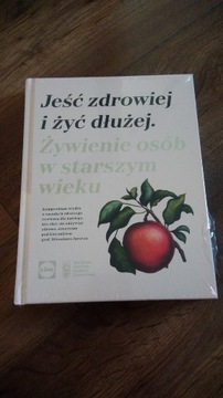 Książka  żywienie dla osób starszych nowa folia