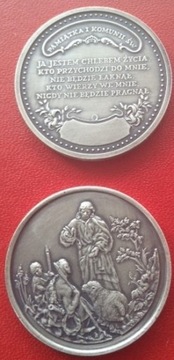 Medal- PAMIĄTKA I KOMUNII ŚW.