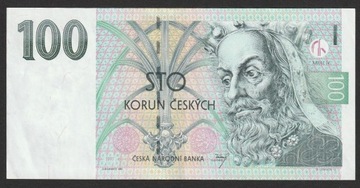 Czechy 100 koron 1997