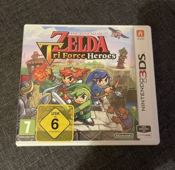 Gra Zelda Tri Force Heroes na Nintendo 3DS