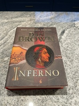 Dan Brown Inferno twarda okładka stan idealny