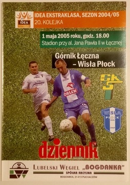 Ekstraklasa: Górnik Łęczna - Wisła Płock 2005