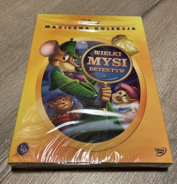 Wielki Mysi Detektyw Disney płyta DVD