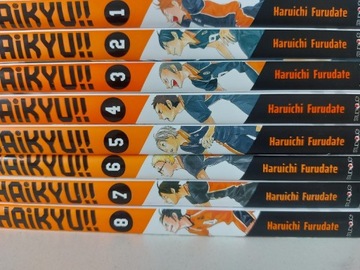 Haikyu!! manga tomy 1-8