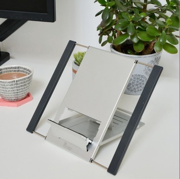 Slim Laptop Stand is a lightweight aluminum