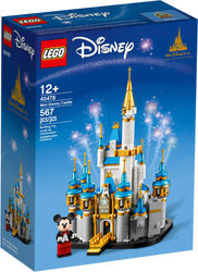 Lego 40478 Disney - Miniaturowy zamek Disneya