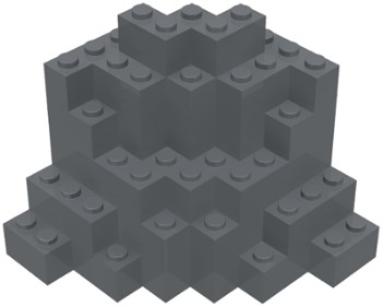 LEGO 23996 skała 8 x 8 x 6